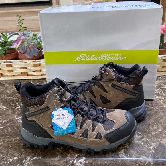 Eddie Bauer Shoes Eddie Bauer Ridgeline Hiking Boot Nwt Brown Mens